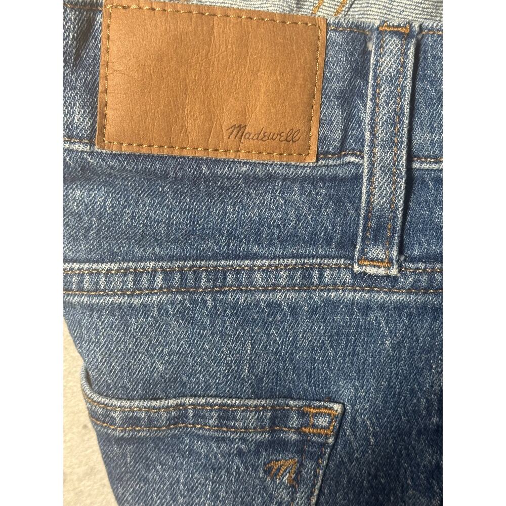 Madewell The Perfect Vintage Wide-Leg Jeans Womens 31 Blue Stretch Denim Relaxed - Picture 11 of 16